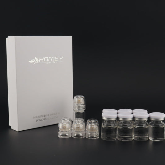 Hydra Needle 20 Derma Stamp Microneedling Pen With 6pcs Replacement Head With 7pcs anti-aging Serum