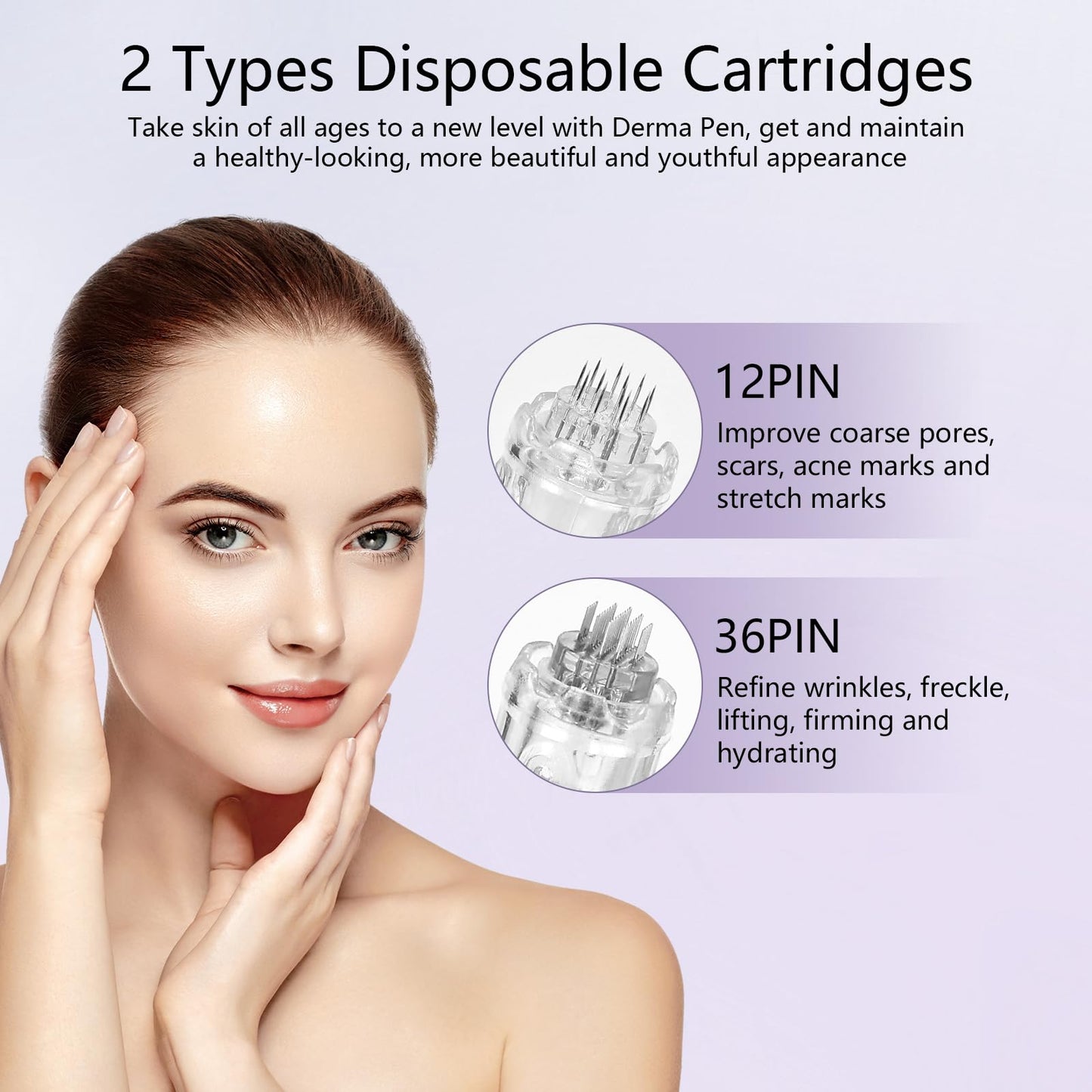 Dr.Pen A10 Wireless Microneedling Pen With 10 Replacement Cartridges