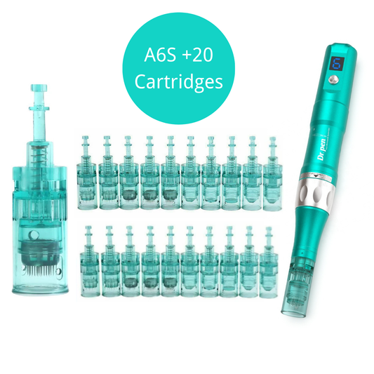 Dr. Pen A6S Smart Microneedling Pen + 20PCS  Cartridges