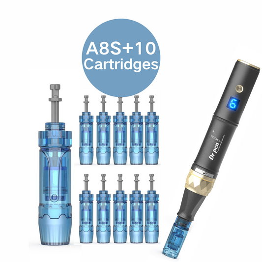 Dr. Pen A8S Ultima Pro Microneedling Pen  With 10pcs Cartridges