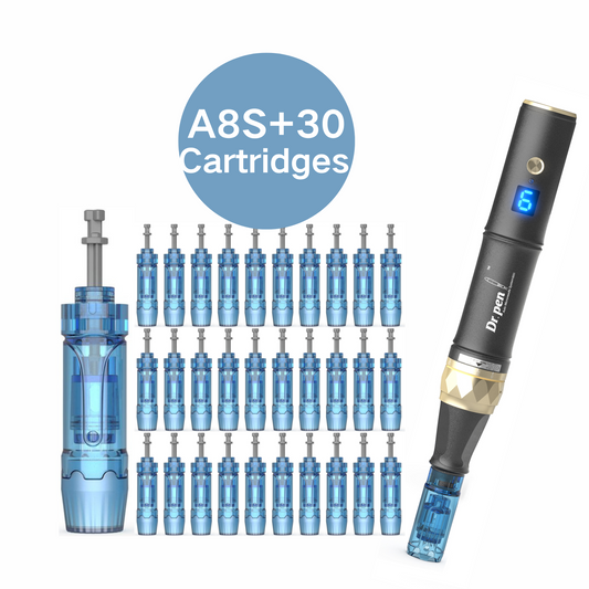 Dr. Pen A8S Ultima Pro Microneedling Pen With 30pcs Cartridges
