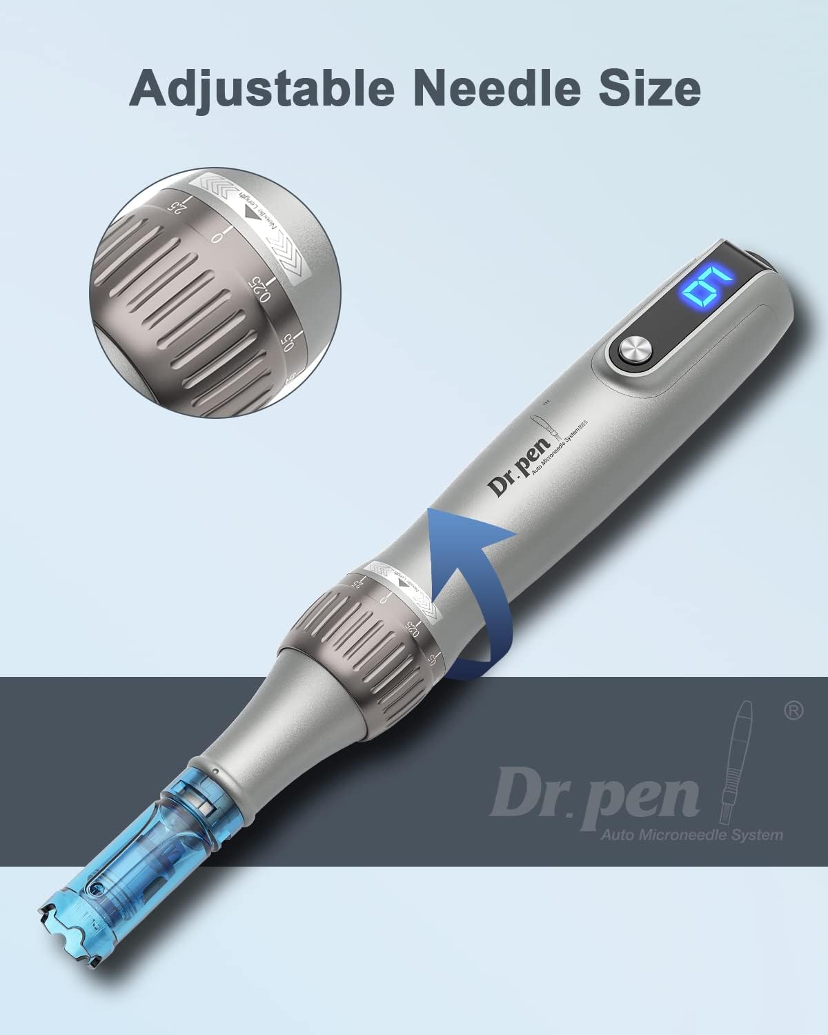 Dr. Pen M8S Microneedling Derma Pen with 2PCS Cartridges