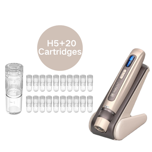 Hydra Pen H5 - Gold Microneedling Hydra Needle Pen With 20PCS Cartridges
