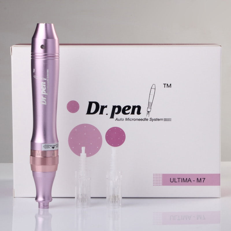 Dr. Pen Ultima M7 Micro Needling Derma Pen - Including 10 Pcs 12 Cartridges