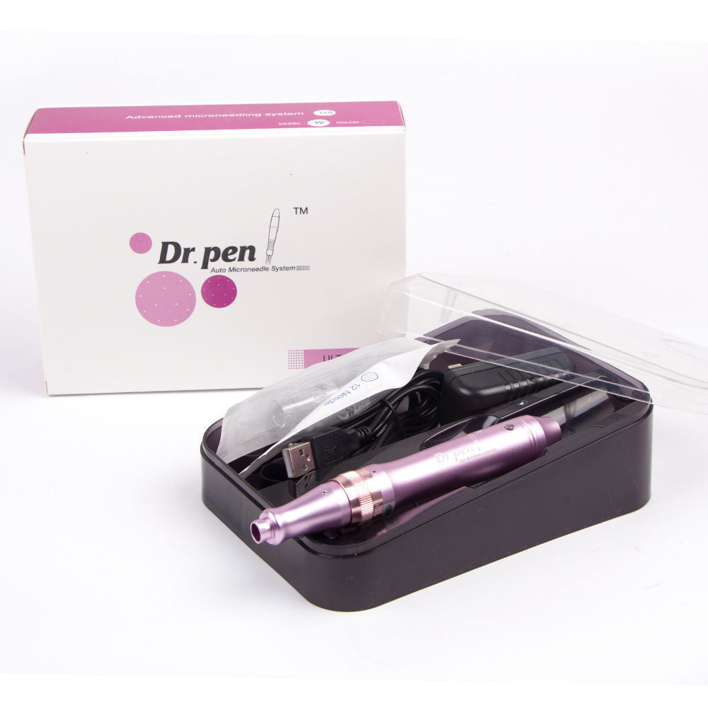 Dr. Pen Ultima M7 Micro Needling Derma Pen - Including 10 Pcs 12 Cartridges