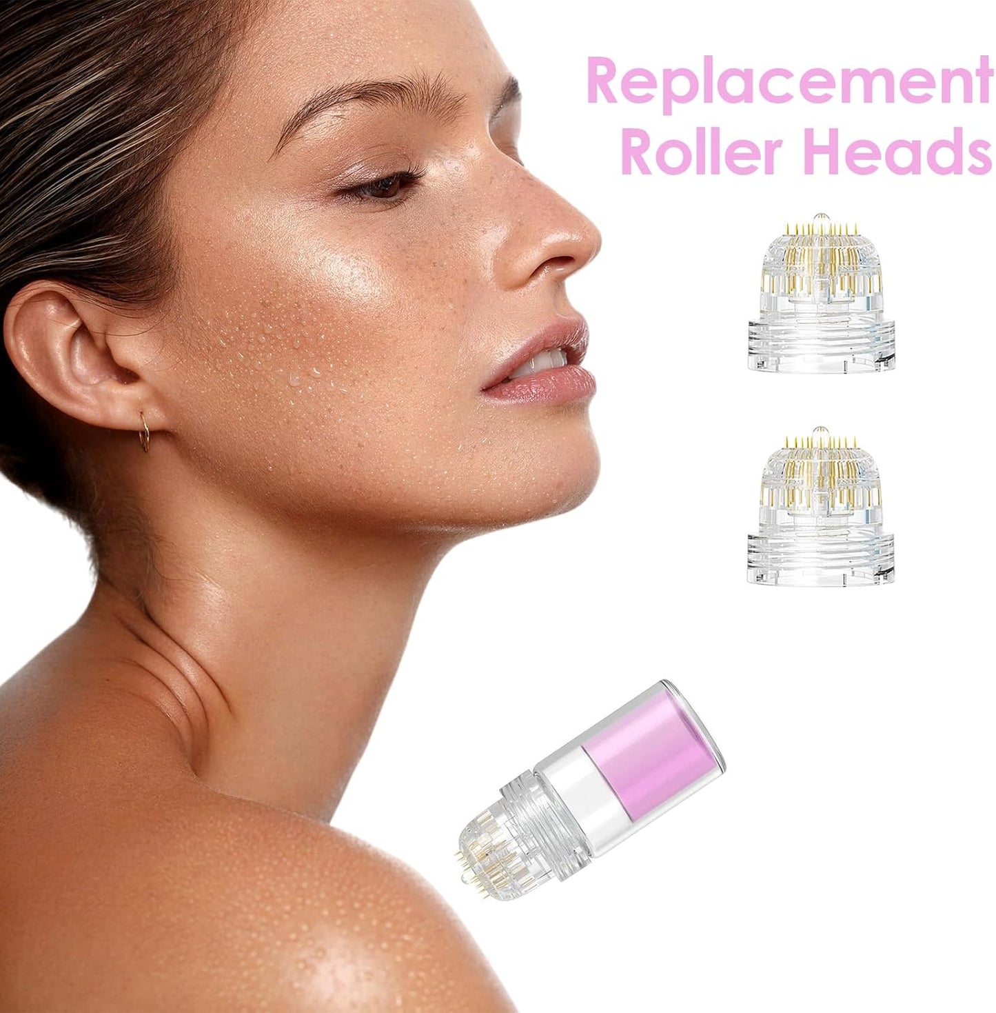Derma Stamp Hydra Needle 20 With 2PCS Replace Head