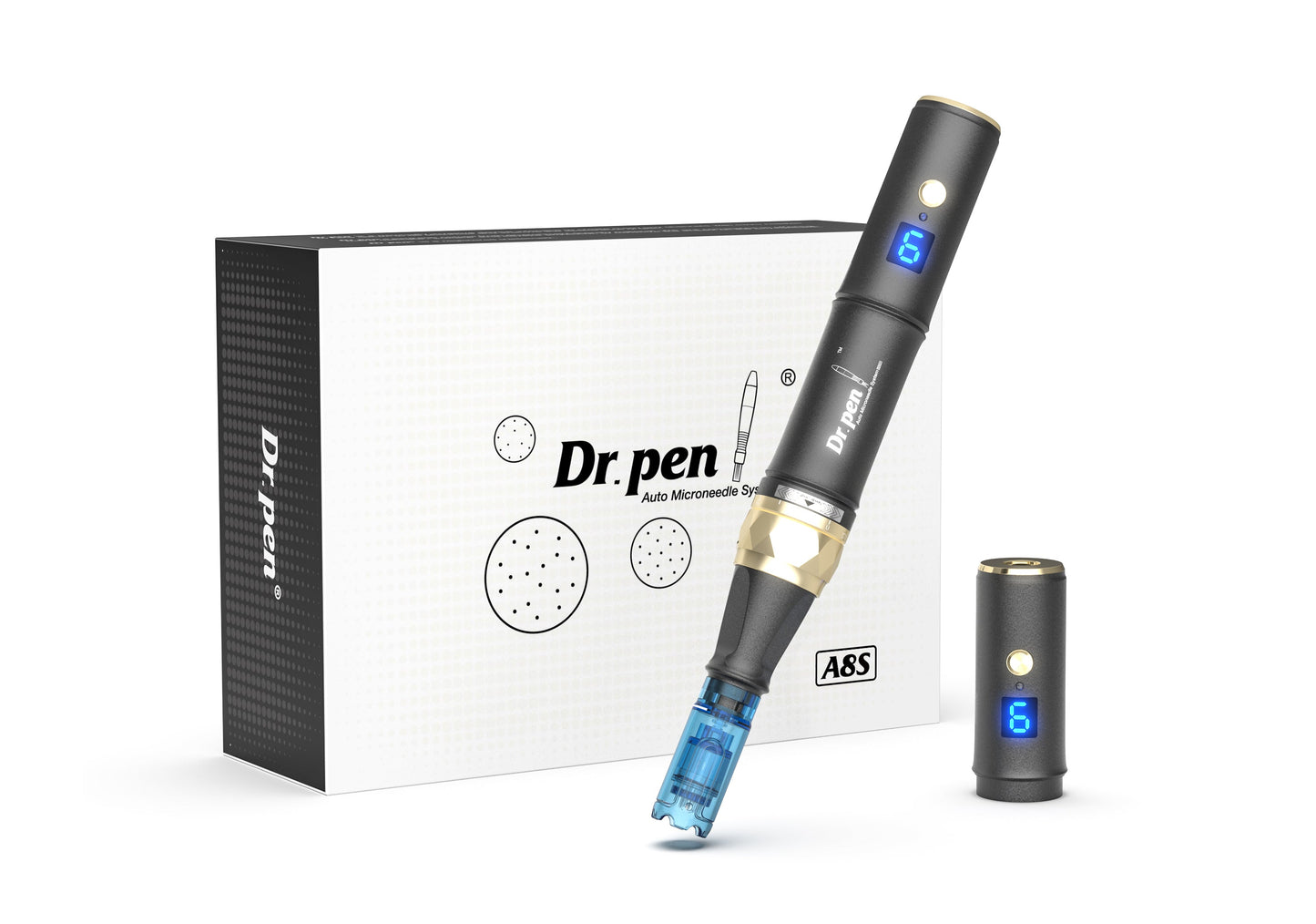Dr. Pen A8S Ultima Pro Microneedling Pen  With 10pcs Cartridges
