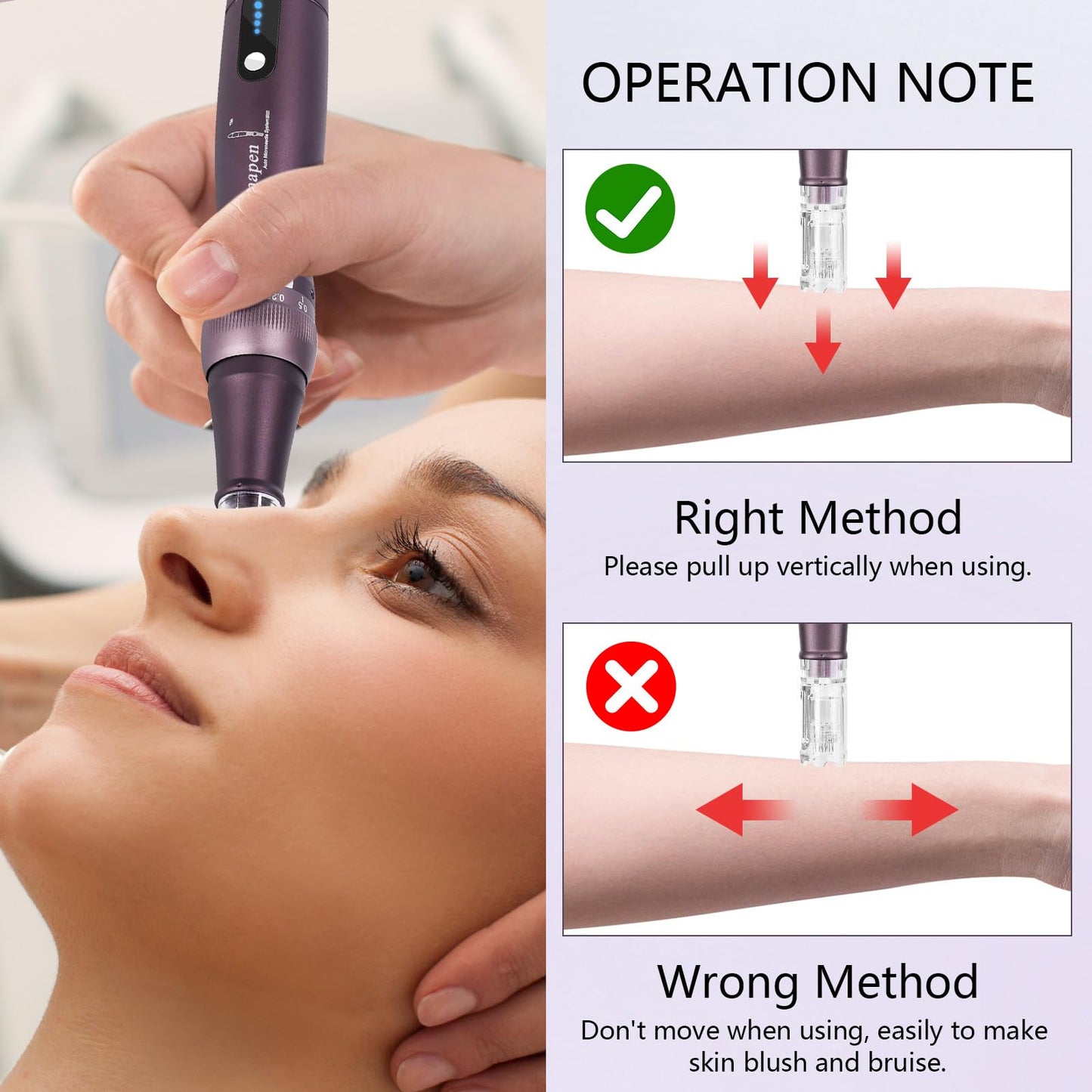 Dr.Pen A10 Wireless Microneedling Pen With 10 Replacement Cartridges