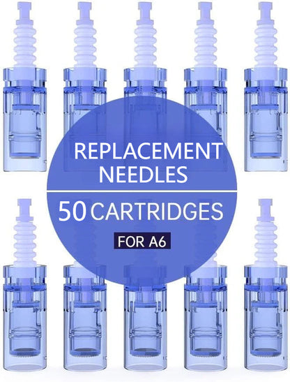 Dr. Pen A6 Cartridges 50 Pack Professional Skincare System for Anti Aging