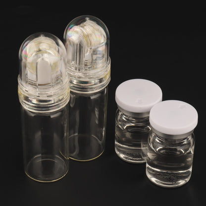 2pcs Hydra Needle 64 Derma Stamp With 2pcs Microneedling Serum