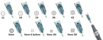 Dr. Pen M8 Microneedling Device Cartridges 100pcs Pack