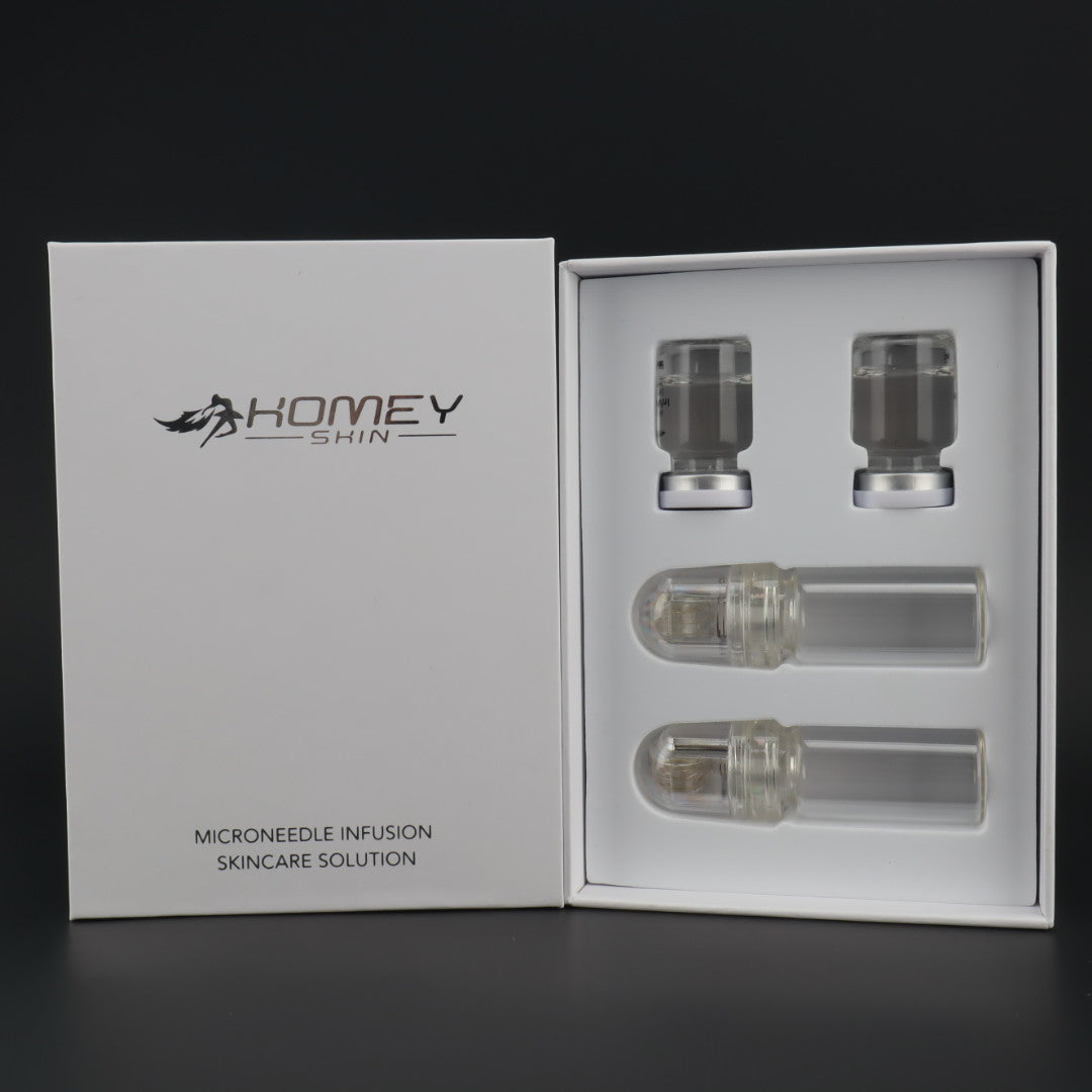 2pcs Hydra Needle 64 Derma Stamp With 2pcs Microneedling Serum