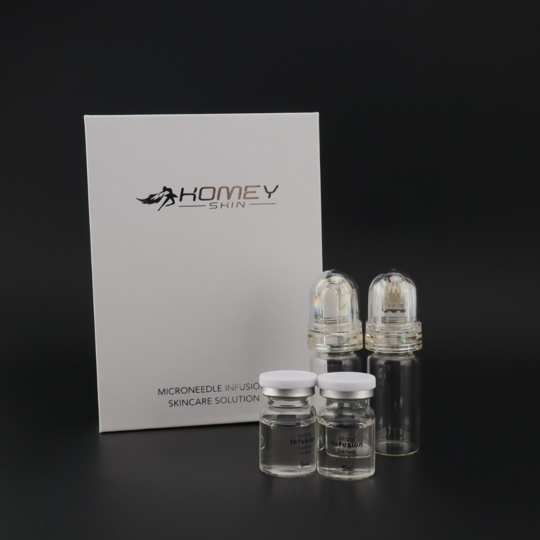 2pcs Hydra Needle 64 Derma Stamp With 2pcs Microneedling Serum